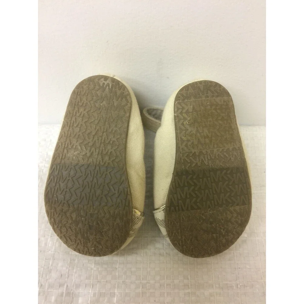 Michael Kors Infants Baby Grace Jami off white Shoes Size 1